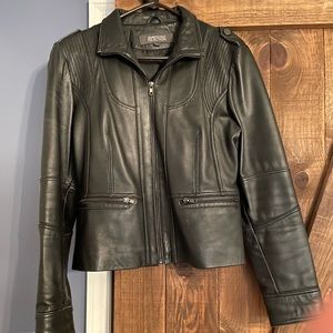 Kenneth Cole Reaction women's genuine leather jacket